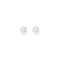 Thomas Sabo Sparkling White Ohrstecker mit grossem, weissem Stein